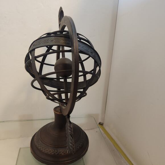 Metal Armillary Sphere 15.5" - Picture 1 of 7
